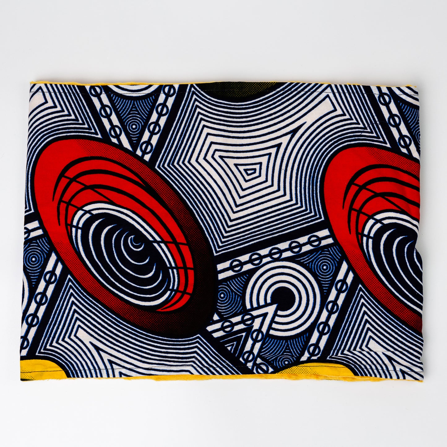 afrikai mintás színes csősál viselés origo