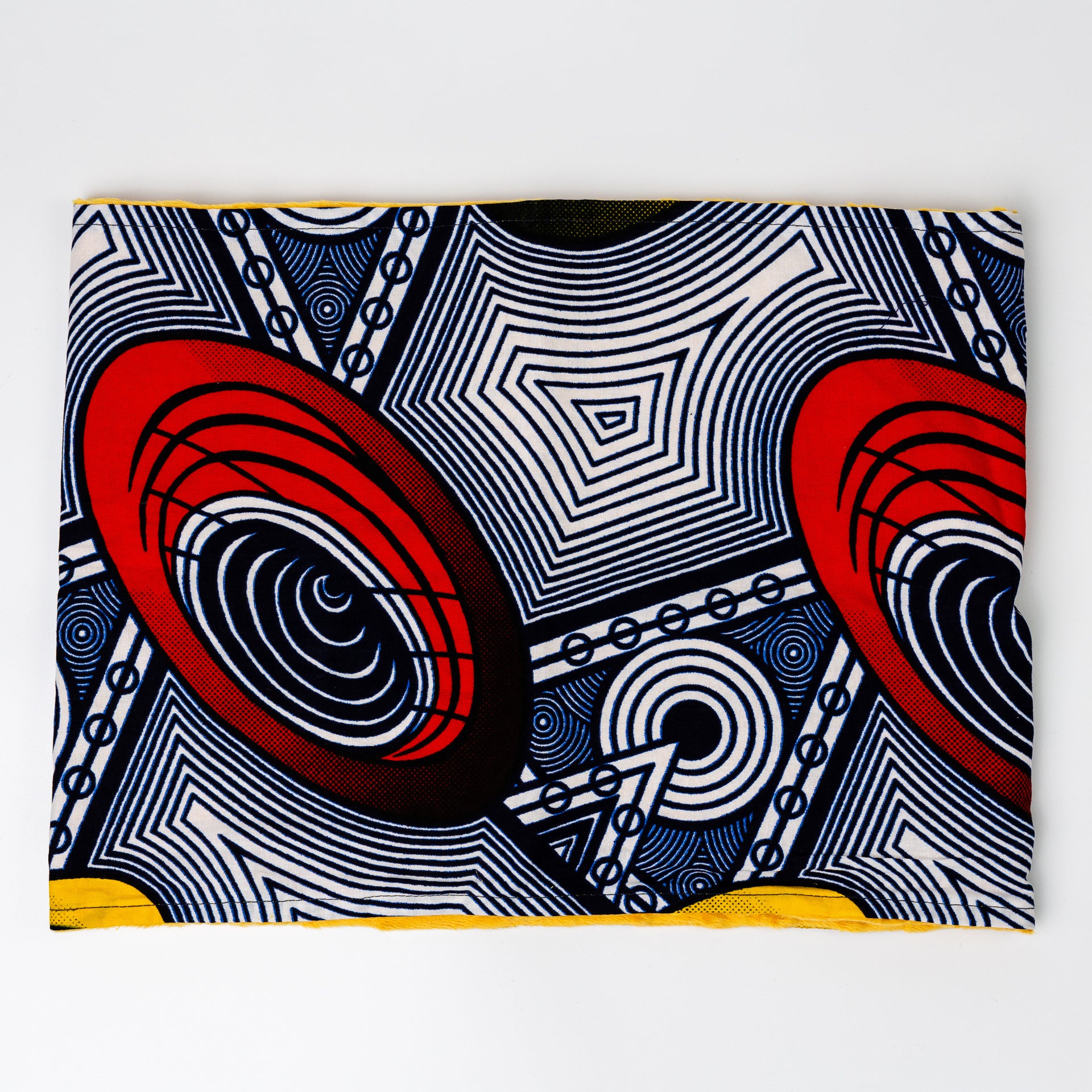 afrikai mintás színes csősál viselés origo