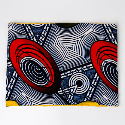 afrikai mintás színes csősál viselés origo