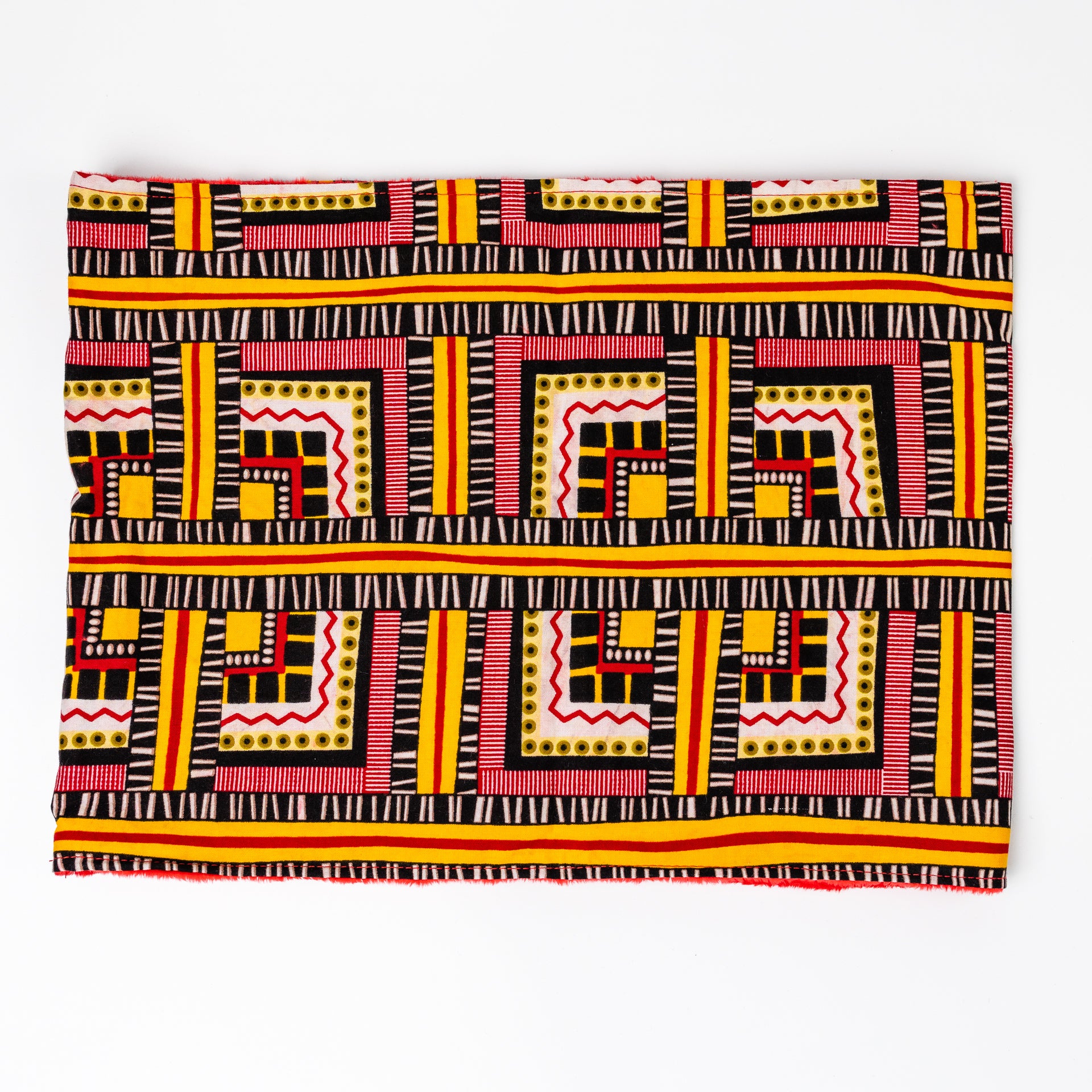 afrikai mintás színes csősál viselés ritmika