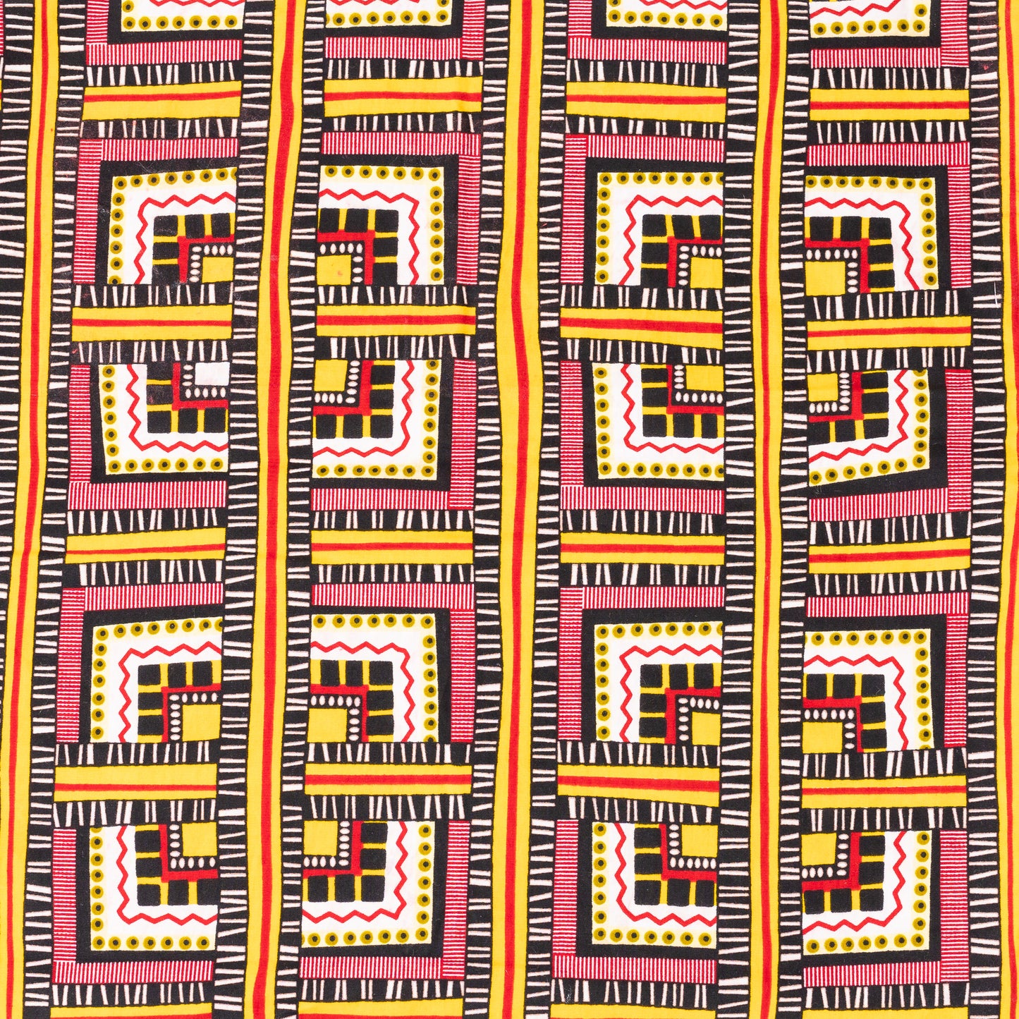 afrikai mintás színes egyenes sál viselés ritmika